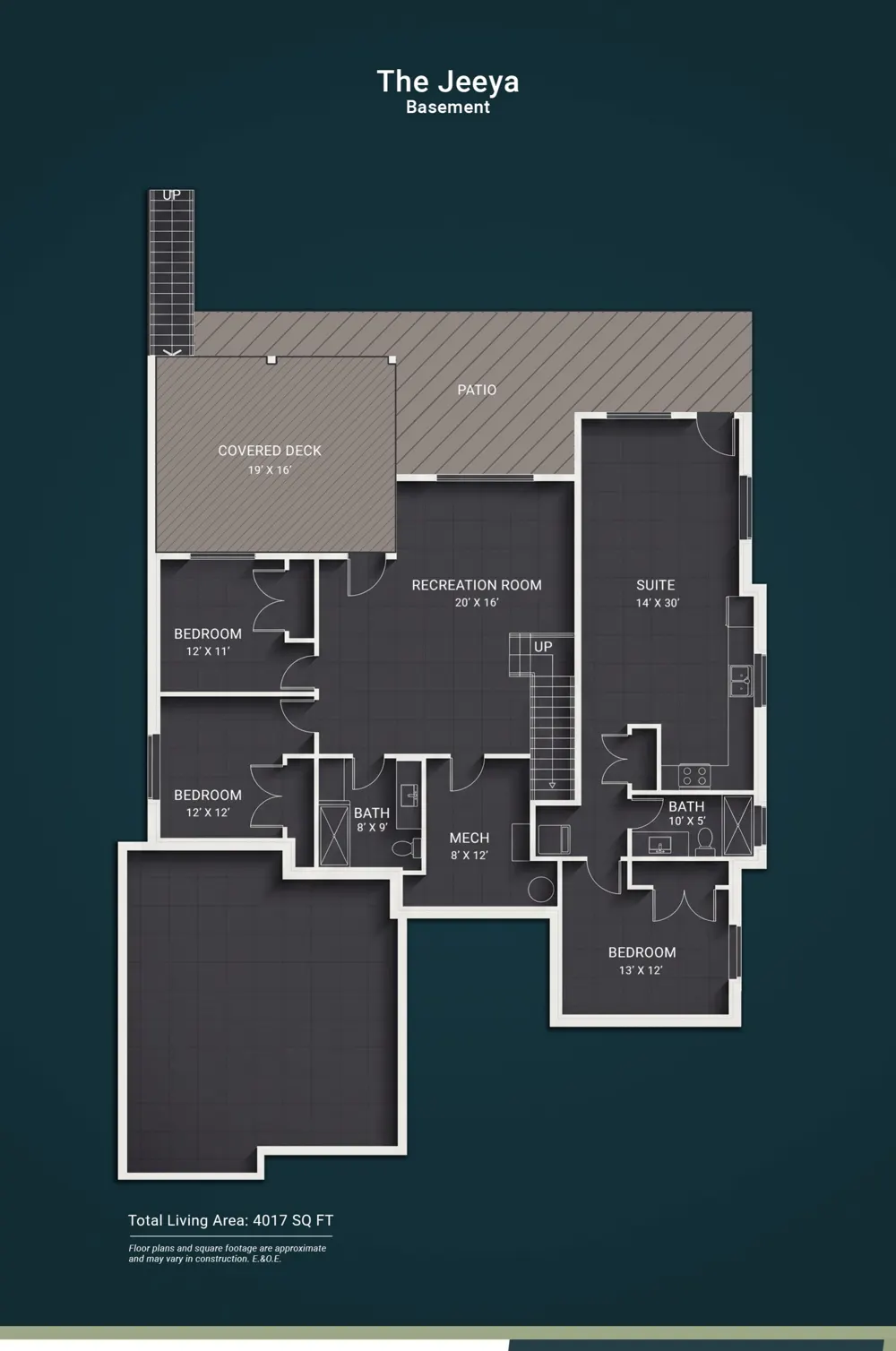The Jeeya floor plan 2 — Kullar Homes