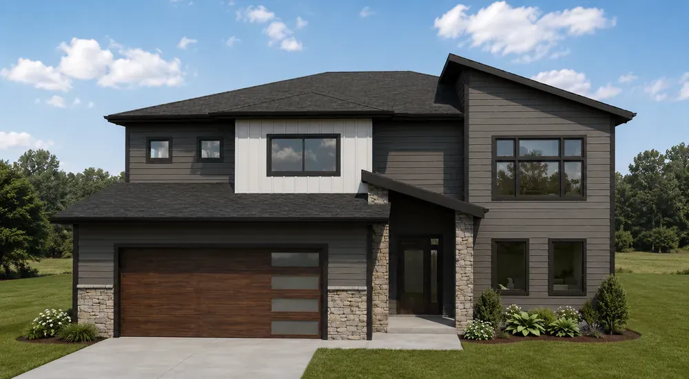 The Geena exterior rendering