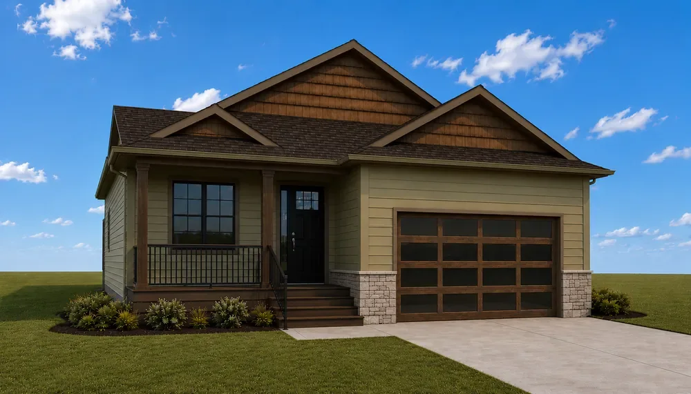 The Madison exterior rendering — Kullar Homes, Prince George